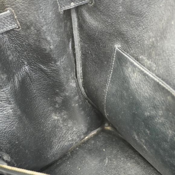 Hermes handbag Birkin 40 □A stamp Ardennes Black Men's - Picture 8 of 14